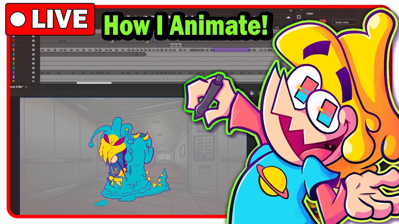 🔴LIVE! - Animating And Chilling!