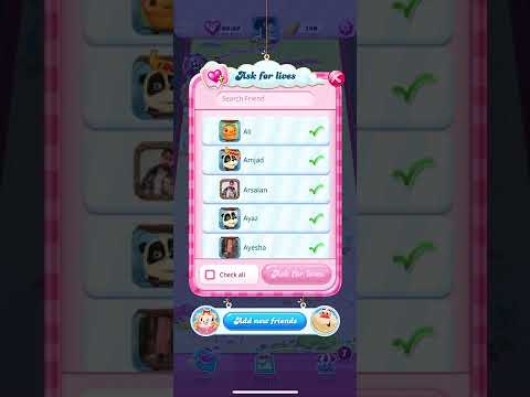 Here is a video how to add friends on candy crush ☺️☺️