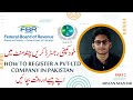 How to register company in pakistan by secp pt2  create company ntn  arslan mazhar