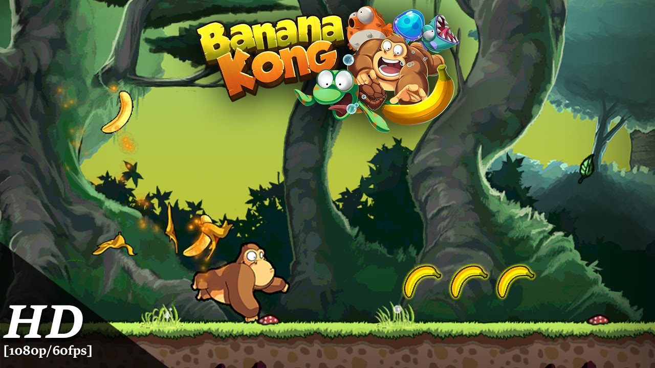 Banana Kong Android Gameplay 1080p 60fps Youtube