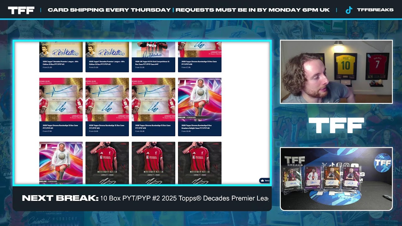 SOCCER BREAKS🔥FRIDAY BREAKS! 🔥TITLE CHARGE🔥 GIVEAWAYS 🔥