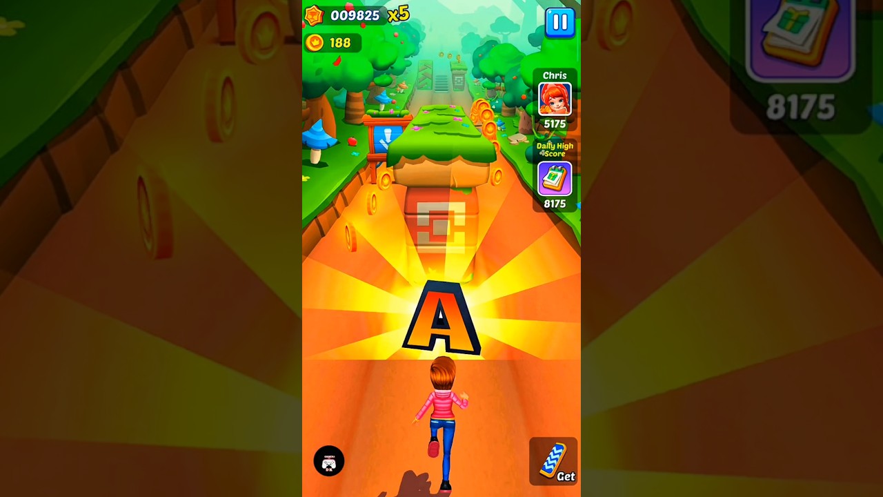 Subway princess runner |All best funny fails and fallscompilation#shorts #gaming
