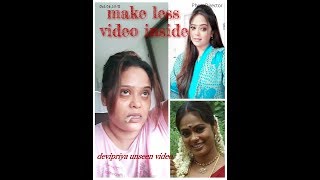 Devipriya Makeup Less Video
