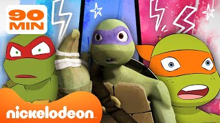 Tartarugas Ninja |  90 MINUTOS dos Melhores Momentos de Todos os Tempos🐢 | Nickelodeon em Português