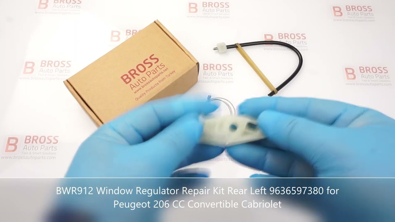 BWR912 Window Regulator Repair Kit Rear Left 9636597380 for