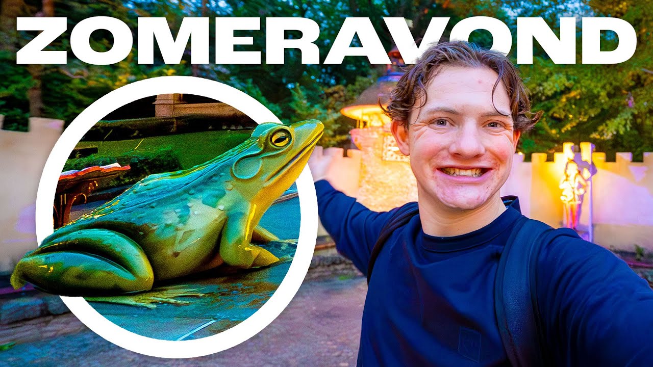 DIT GEBEURT ER IN DE EFTELING IN HET DONKER!🌛 | Bart Baan