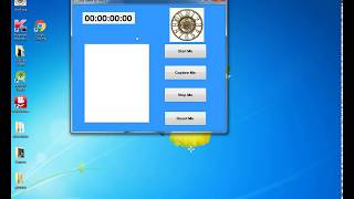 Desktop Application - Stop Watch  - VB.NET , Windows Application - Coding Is Life Wealth