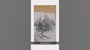 Urban sketching part 2......#urbansketch #ytshorts