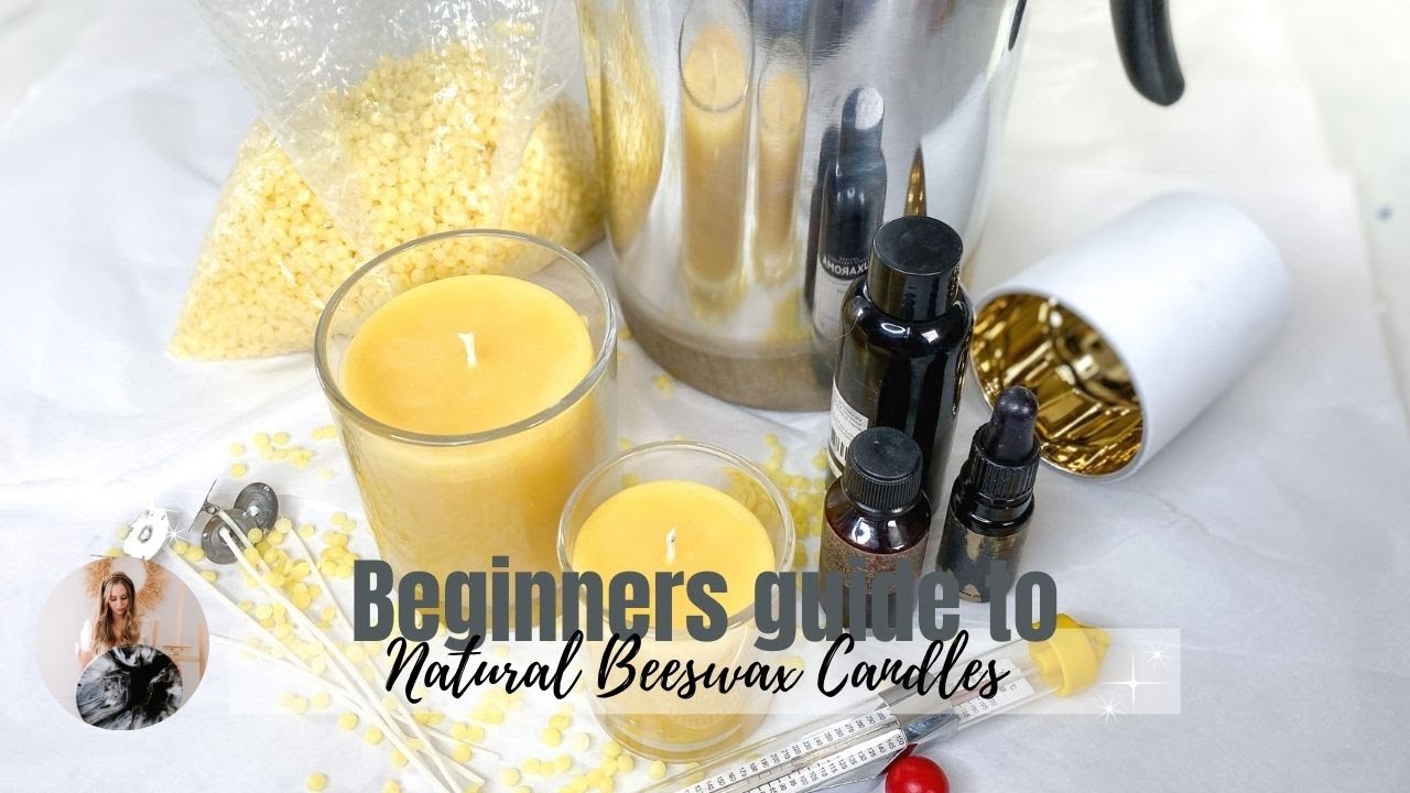 Beeswax Candles DIY- Handmade Candles at Home 