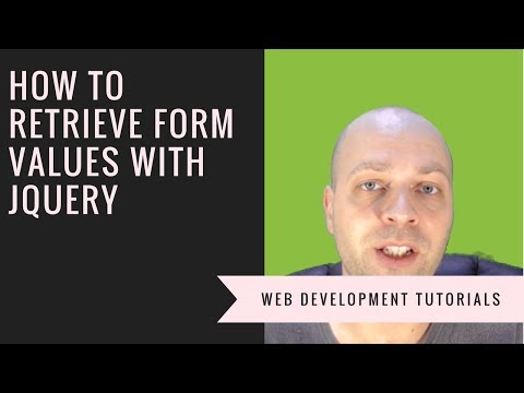 How to retrieve form values with jQuery