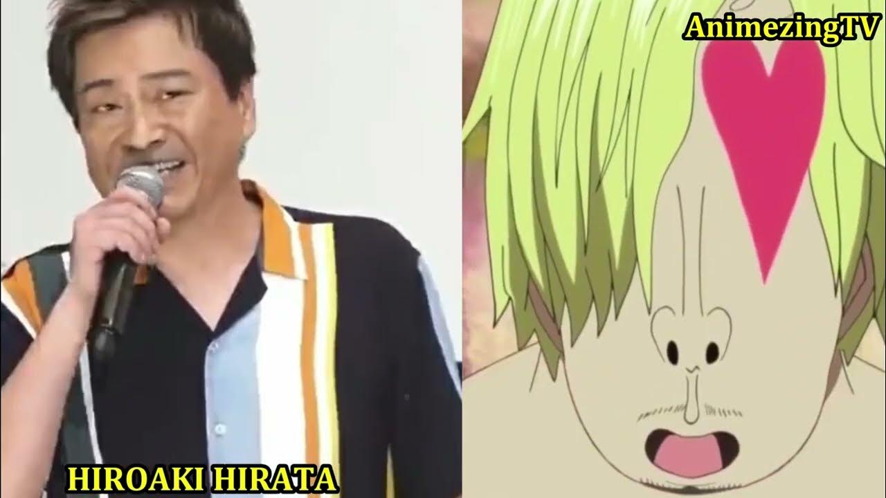 Sanji Voice Actor / One Piece / Hiroaki Hirata / Japanese Seiyuu YouTube