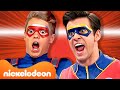 Kid Danger &amp; Captain Man SCREAMING For 5 Minutes! | Henry Danger | Nickelodeon