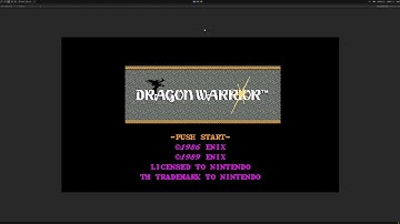 Day 2 of Recreating Dragon Warrior (Dragon Quest) 1 into Unity