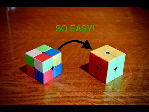 How to Solve a 2x2 Rubik's Cube - (Full Beginners Method)