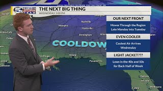 Very Warm Monday, Much Cooler and Drier By Wednesday: Sunday Evening Forecast 10/13/2024