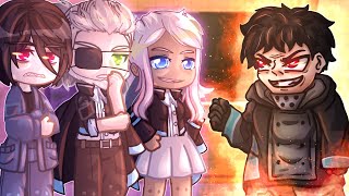 Fire Force Captains React To Shinra Kusakabe Devils Footsteps Unleashed Gacha Reaction