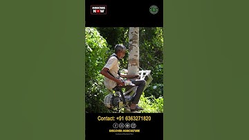 Tree Climber Machine #shorts | Tree Climbing Bike