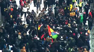 Pentagon puts military units on standby as protests continue in Minneapolis