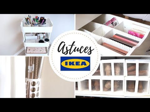 8 astuces de rangement spécial IKEA