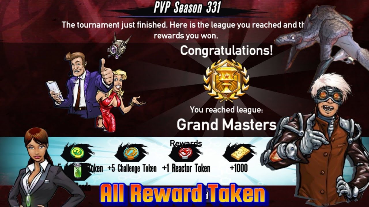 Mutant Genetic Gladiator PvP End of Season 331