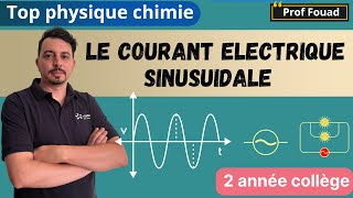 le courant électrique alternatif sinusoïdale 2 année collège 