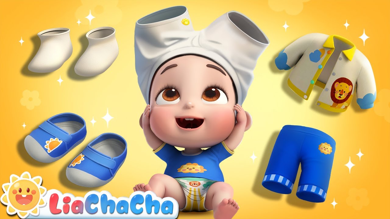 一起穿衣服 | 找洞洞穿衣服 | 寶寶好習慣 | 國語兒歌 | LiaChaCha 依娜和恰恰 - 繁體中文 - 兒歌童謠
