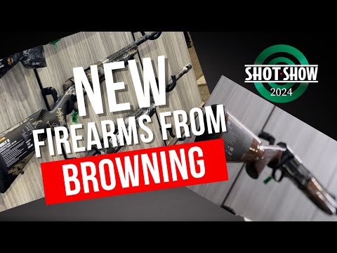 SHOT Show 2024: Browning upgrades a couple of firearms