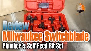 sets Milwaukee Switchblade Selfeed Drills 