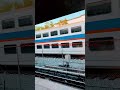 MARC Train speeding by takoma metro station #vlogvideo #shorts