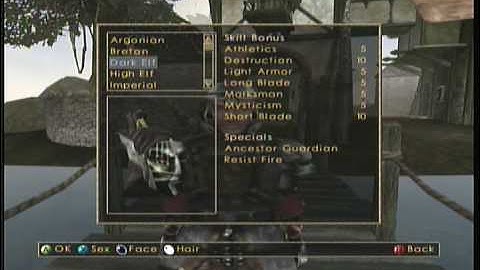 Morrowind Playthrough  Part 1: Character Creation and Opening cutscene