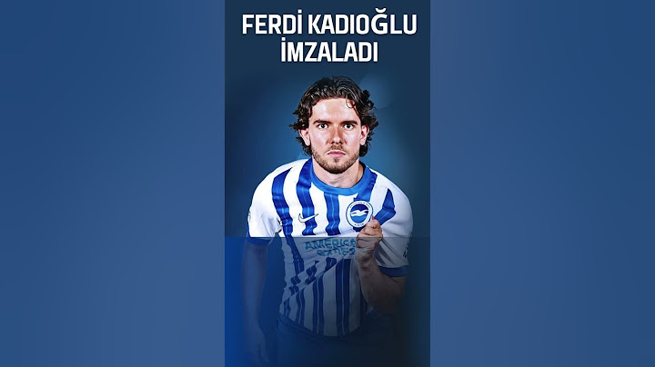 Ferdi Kadıoğlu Brighton'a Transfer Oldu. #ferdi #ferdikadioğlu #transfer #brighton #fenerbahçe