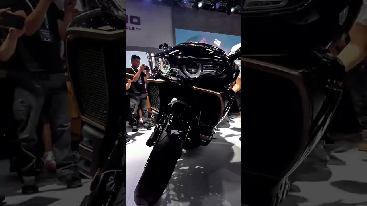 Unveiling Great Wall Motors' New 8-Cylinder Cruiser Motorcycle | Beijing Motor Show Highlights