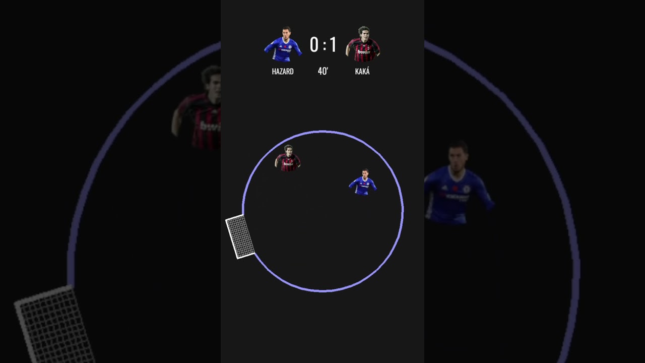 Eden Hazard vs Kaká | Classic Marble Football Showdown!