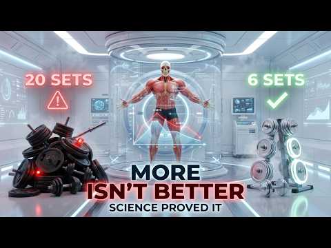 Your Muscles Stop Growing After 6 Sets Most People Do 20