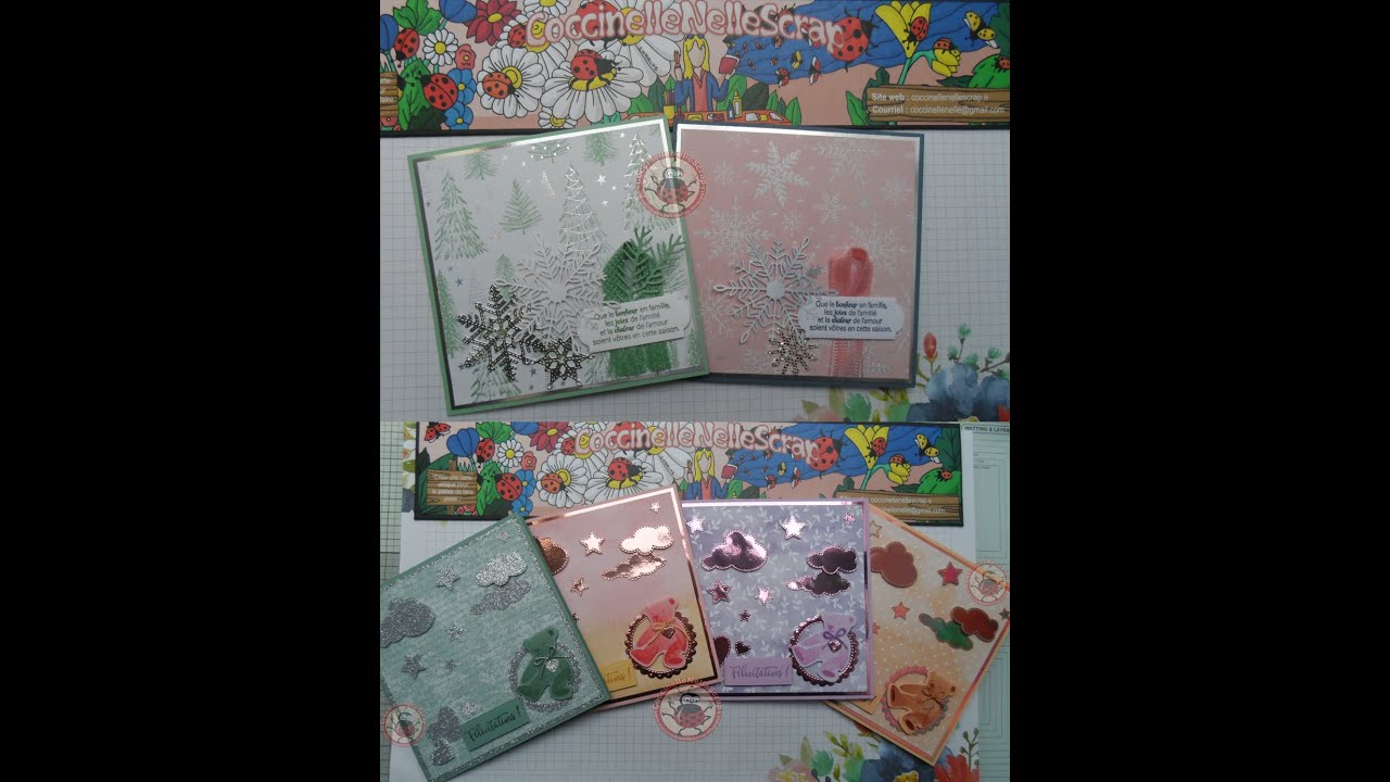 Carte Pop Up Flocons virevoltants : le tuto