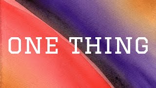 One Direction - One Thing | Lyrics Video