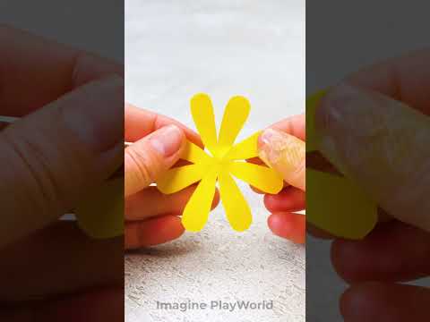 DIY Paper Bouquet! Infinite Flowers! 🌸 #PaperCrafts #Origami #Crafts