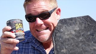 Flex Seal applied to ARMOR PLATE