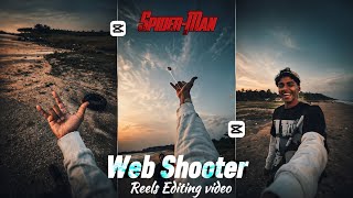 Video Spider-Man Web Shooter Reels Editing Video | Trending Spider-Man Web Shooter video  screenshot 1