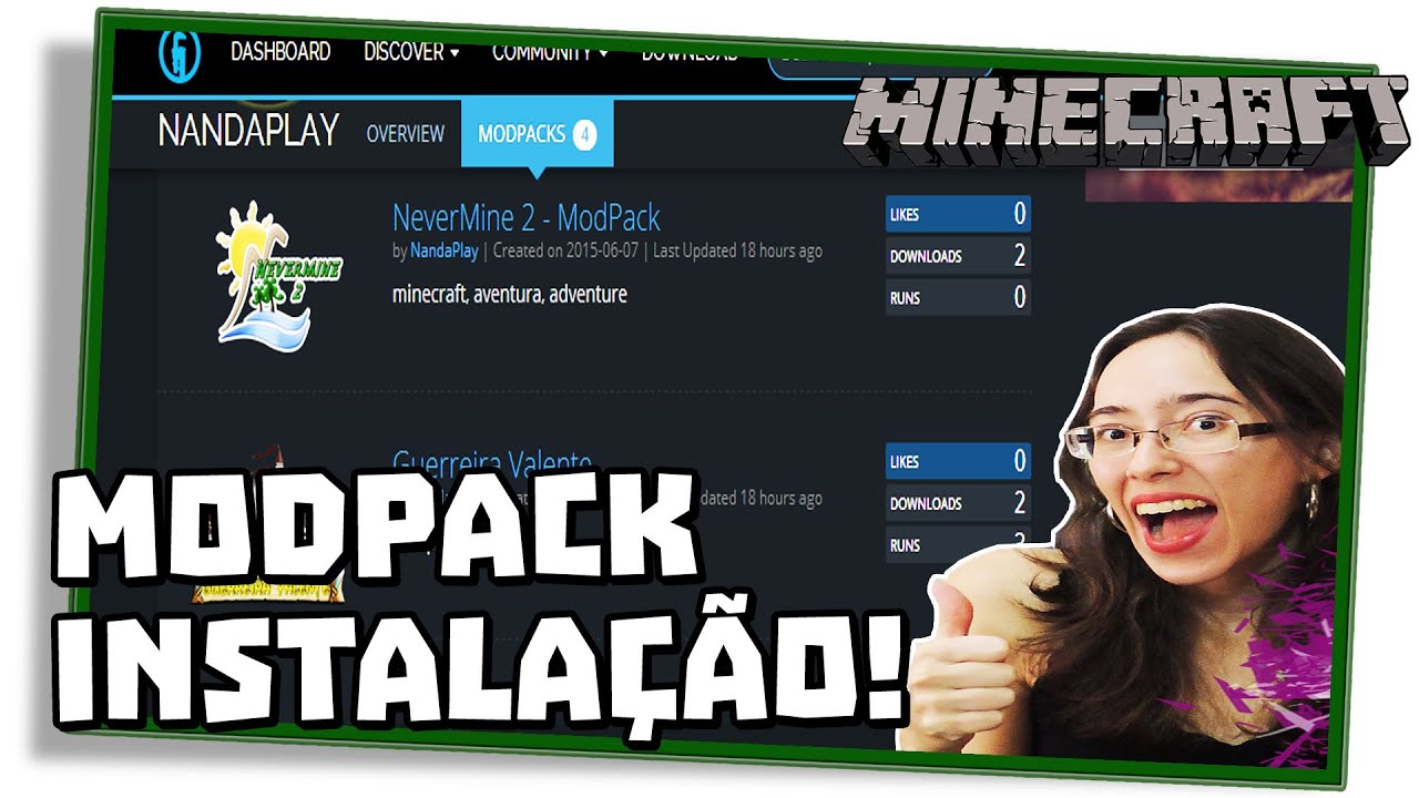 Minecraft - Como instalar Modpack no jogo - Critical Hits