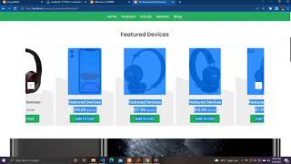 PHONES $ ACCESSORIES ECOMMERCE DEMO PHP, MySQL,  CSS, HTML and JAVASCRIPT