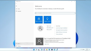 How to provide feedback on Windows 11 Insider Preview Builds