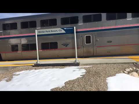 Amtrak #5 Moffat Tunnel West portal