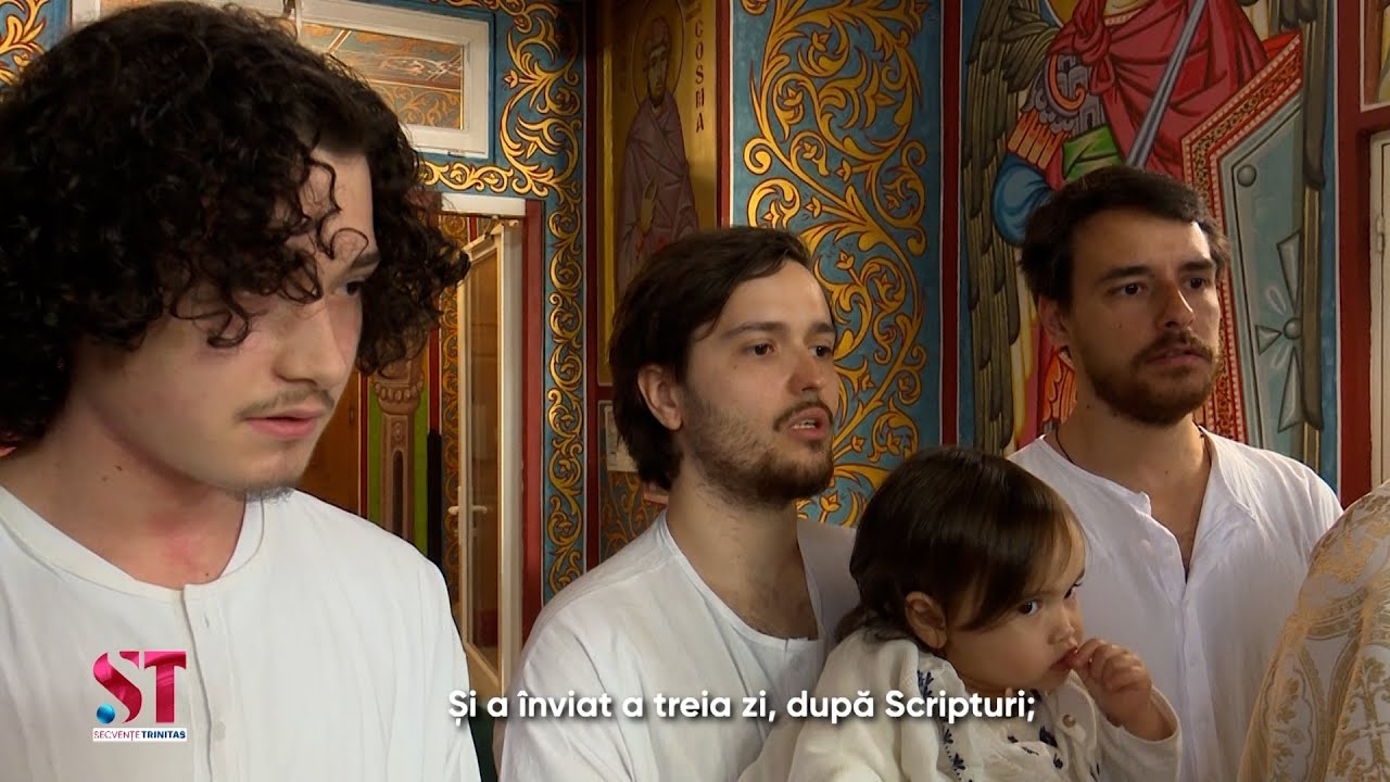 Trei tineri francezi L-au ales pe Hristos | Botez la biserica românească din Mulhouse