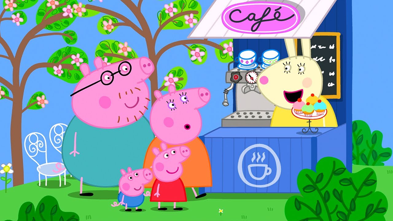 Miss Rabbit's Mountain Cafe ☕️ 🐽 Peppa Pig and Friends Full Episodes ...