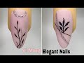 Elegant Nails Art For Beginner 💖Vẽ Móng Thanh Lịch 💅 New Nails Design 💝 New Nails