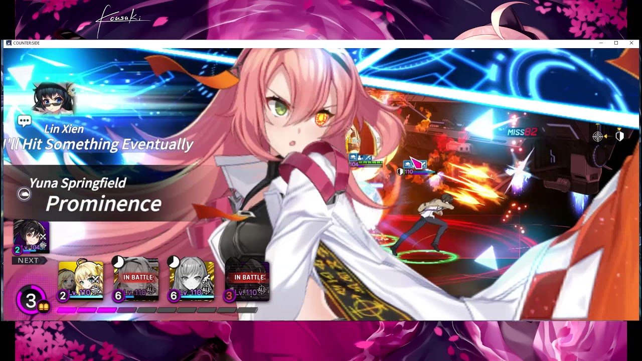 [Counter:Side - SEA] Season 3 RTA Last week - Challenger 1 / 8.7-9k