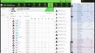 Hold-My-BeerSheets -- Mock Draft Demonstration: Applying the Free Static Sheets with ADP Referencing Update