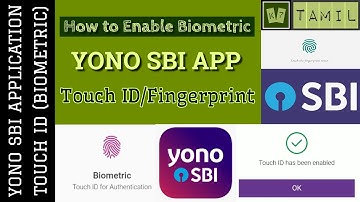 How to Enable Fingerprint Option in YONO SBI App | Tamil | Touch ID | Turn On Biometric | Service