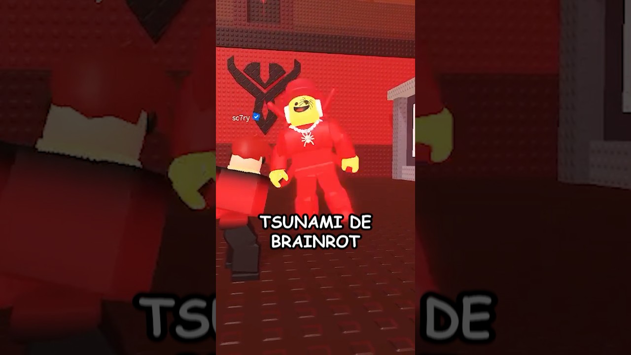 O SAMMY COPIOU O TAUNAMI POR INVEJA  ;-; #roubeumbrainrot #roblox